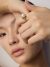 S925 Silver Pearl Ring – 18K Gold Plated Natural Pearl Ring - Image 3