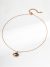 Vintage Tiger Eye Sterling Silver Pendant Necklace in Antique Gold