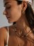 Lattice Pearl Oval Studs in Sterling Silver - Image 6