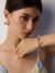 Pearl Amethyst Bracelet with Aquamarine in Sterling Silver - Image 5