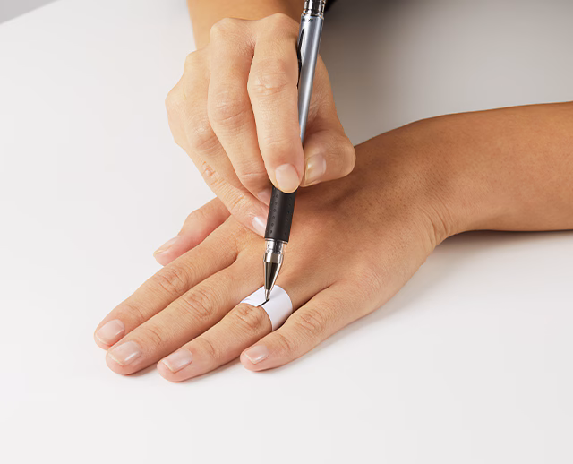Ensure the paper has a tight fit to gain the most accurate result.