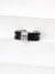 Vintage Black Enamel 18K Gold Adjustable Ring - Image 4