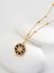 Celestial Compass Lapis CZ Pendant in Sterling Silver - Image 4