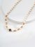 Ocean Tide Pearl Necklace with Tiger Eye and CZ - Image 3