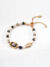Ocean Muse S925 Sterling Silver Pearl Lapis Abalone Moss Agate Bracelet