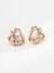 Flowing Grace S925 Sterling Silver Natural Pearl & Zircon Earrings - Image 3