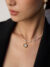 Natural Pearl & Opal Pendant Necklace - Image 2