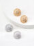 Aurora Texture S925 Sterling Silver Vintage Earrings
