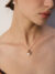 Graceful Knot Pearl Pendant Necklace in Sterling Silver - Image 2
