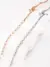 Waveform Pearl Necklace with natural pearls and S925 sterling silver