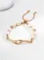 Lava Essence Natural Pearl Bracelet in S925 silver with lava-inspired design and natural pearls