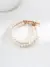 Forma Duo Natural Pearl Bracelet S925 Sterling Silver with Double Strands of Pearls