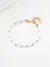 Tranquil Bamboo Bracelet S925 Sterling Silver with Shell Beads