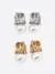 Starry Trails Pearl Studs earrings with natural pearls and S925 sterling silver