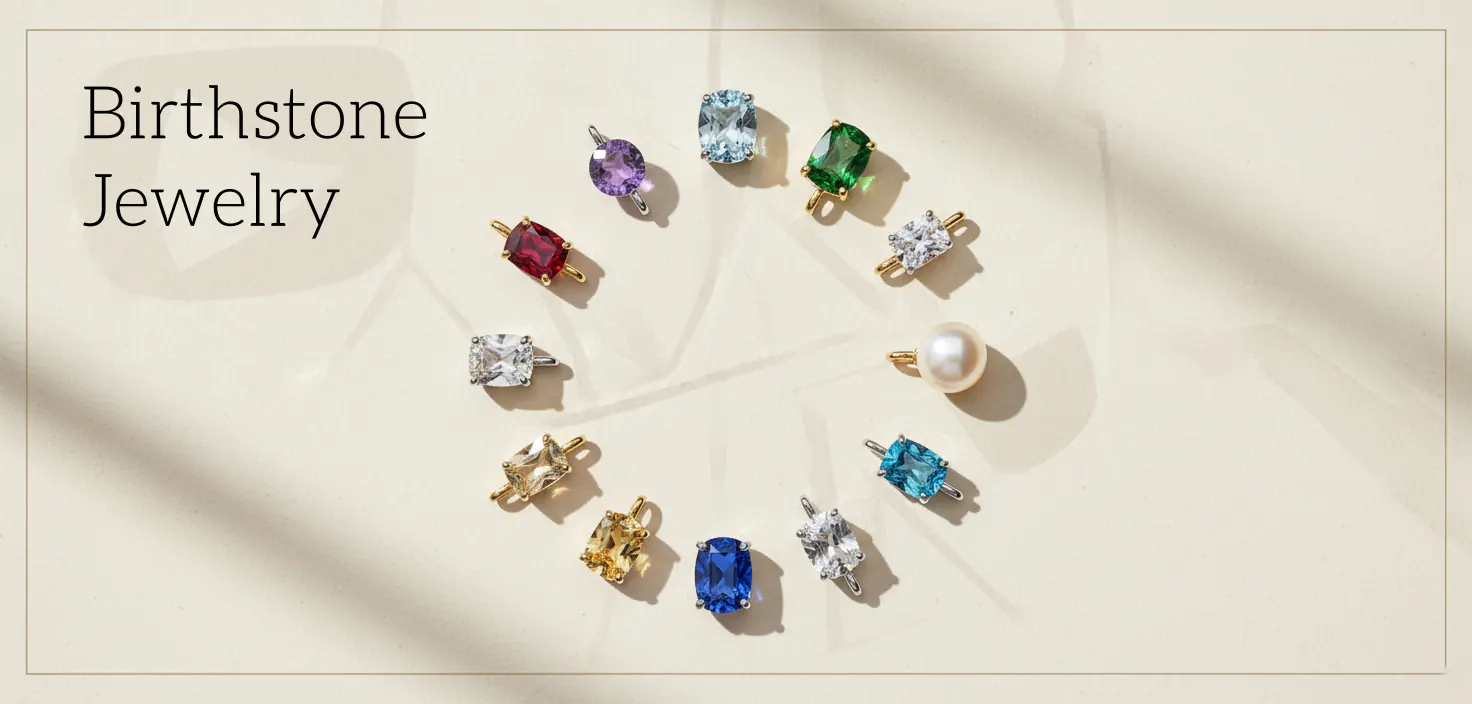birthstone jewelry by month